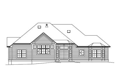 Cape Cod House Plan #5633-00203 Elevation Photo