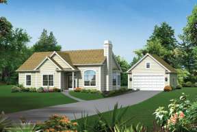 Country House Plan #5633-00204 Elevation Photo