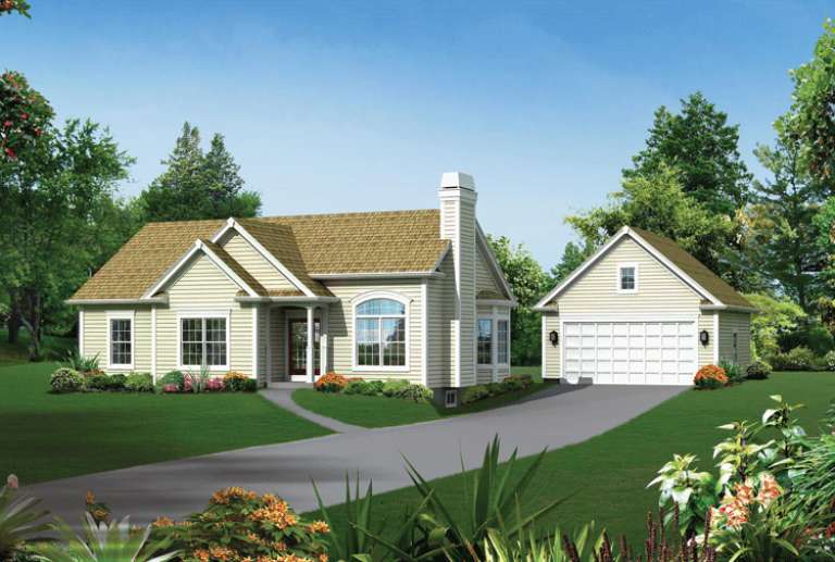 House Plan House Plan #14673 Front Elevation
