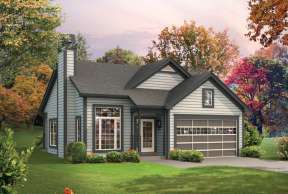 Ranch House Plan #5633-00209 Elevation Photo