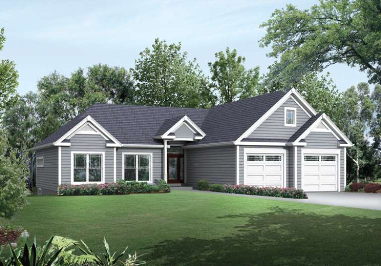 House Plan House Plan #14679 Front Elevation