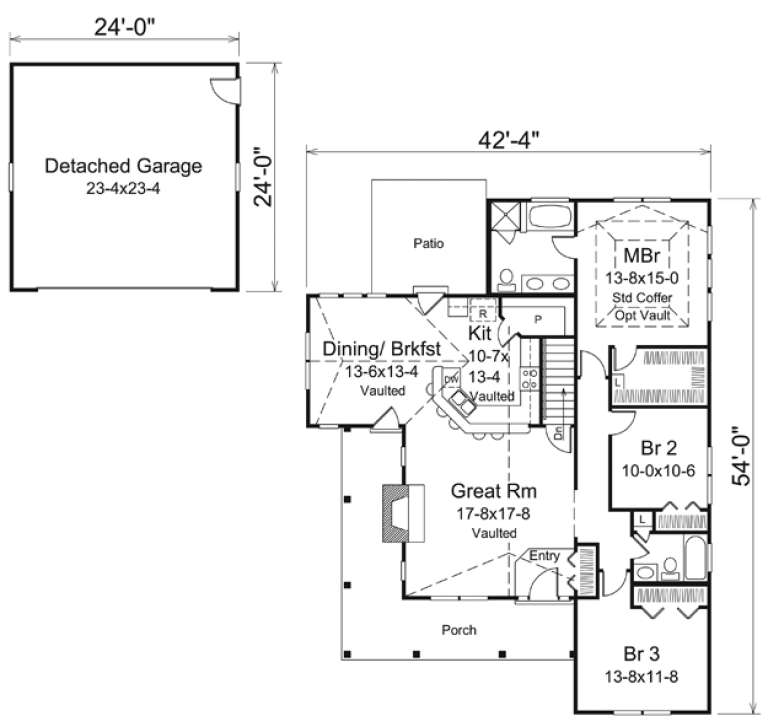 House Plan House Plan #14682 Drawing 1