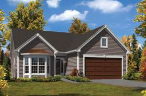 Traditional House Plan #5633-00214 Elevation Photo