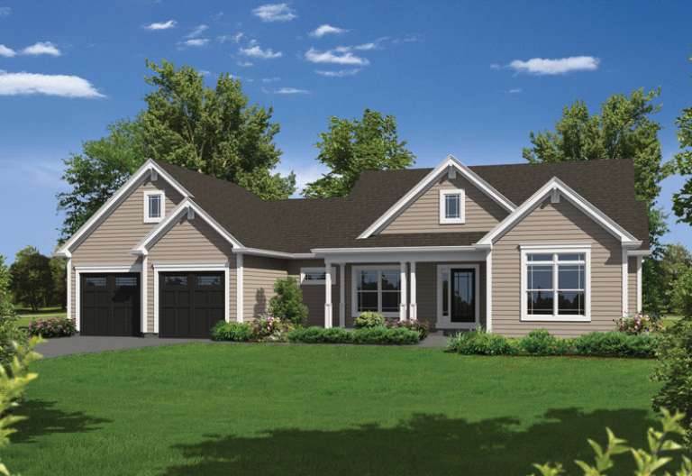 House Plan House Plan #14686 Front Elevation