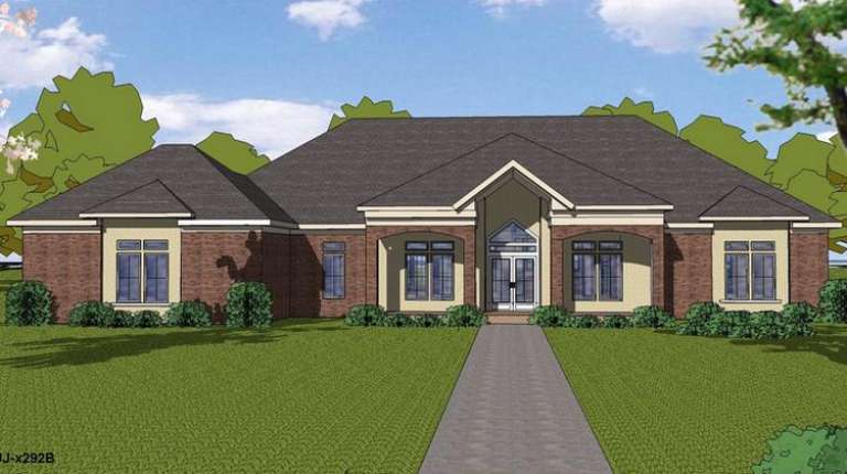 House Plan House Plan #14695 Front Elevation