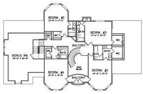 Floorplan 2 for House Plan #6819-00024