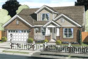 Craftsman House Plan #4848-00307 Elevation Photo
