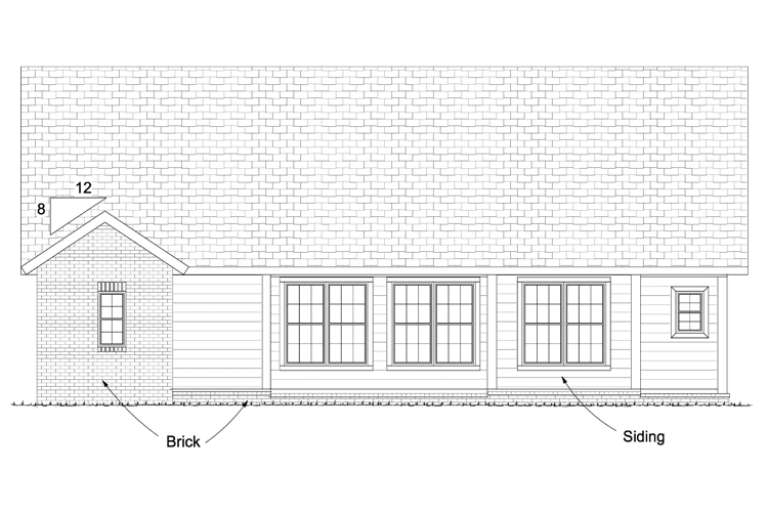 Craftsman House Plan #4848-00307 Elevation Photo
