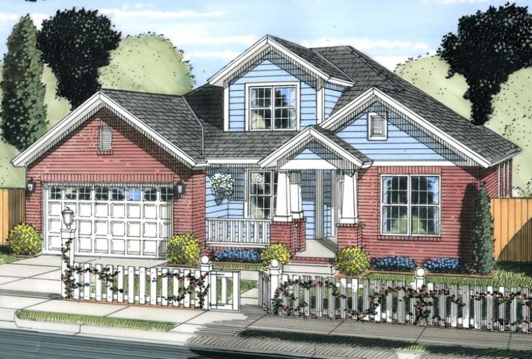 House Plan House Plan #14705 Front Elevation