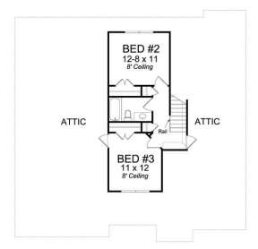 Floorplan 2 for House Plan #4848-00308