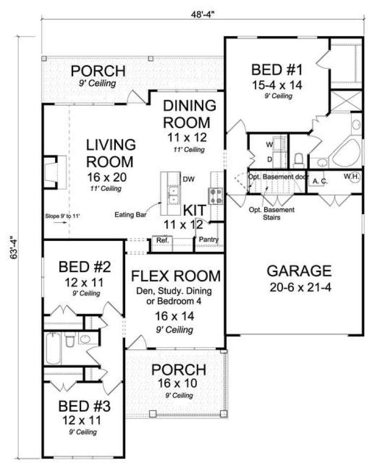 House Plan House Plan #14707 Drawing 1