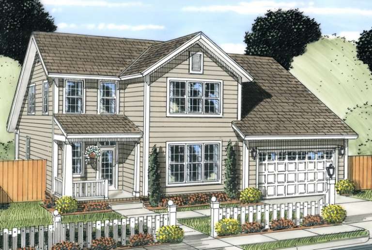 Traditional House Plan #4848-00311 Elevation Photo
