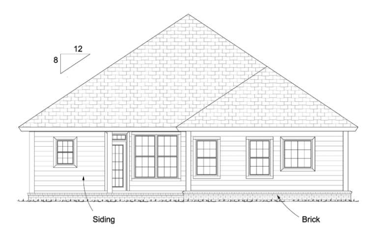 Traditional House Plan #4848-00312 Elevation Photo