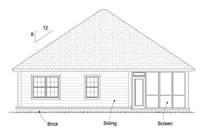 Craftsman House Plan #4848-00316 Elevation Photo