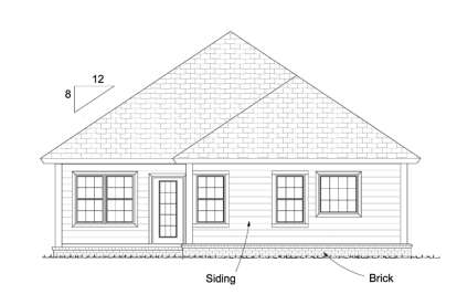 Traditional House Plan #4848-00317 Elevation Photo