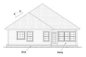 Bungalow House Plan #4848-00318 Elevation Photo
