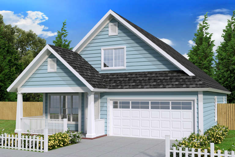 House Plan House Plan #14716 Front Elevation