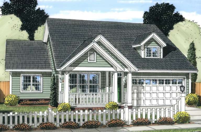 House Plan House Plan #14717 Front Elevation