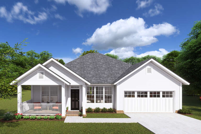 House Plan House Plan #14718 Front Elevation