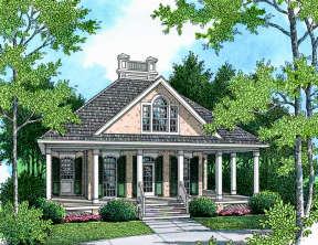 Traditional House Plan #048-00004 Elevation Photo