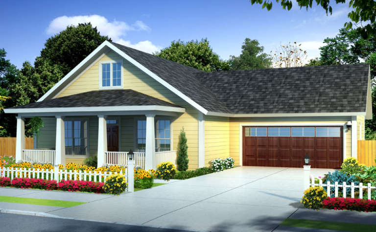 House Plan House Plan #14721 Front Elevation