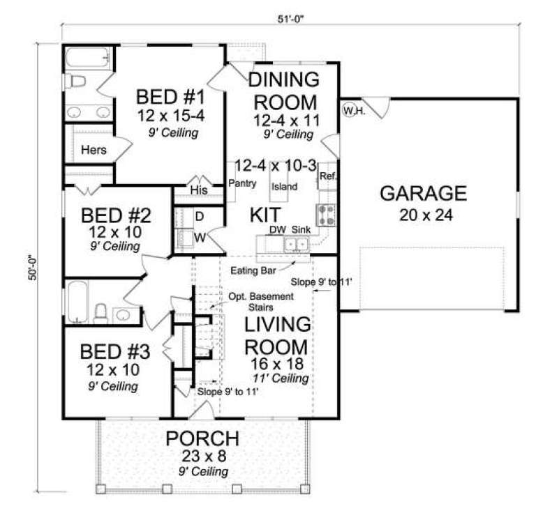 House Plan House Plan #14721 Drawing 1