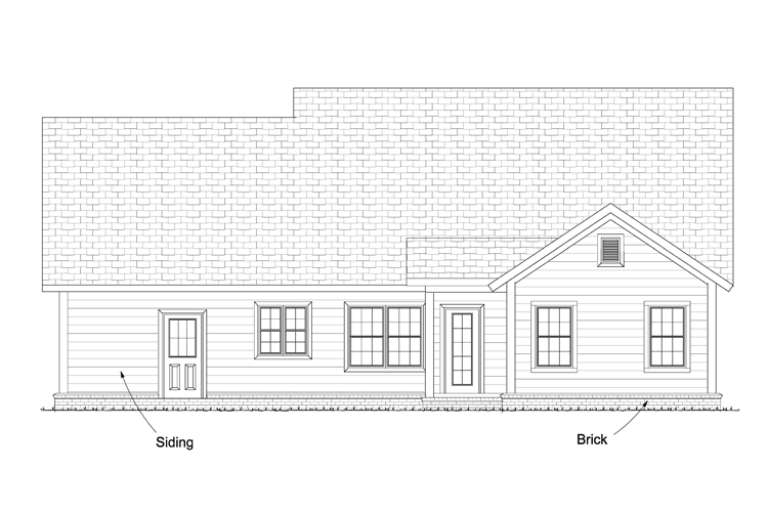 Bungalow House Plan #4848-00326 Elevation Photo