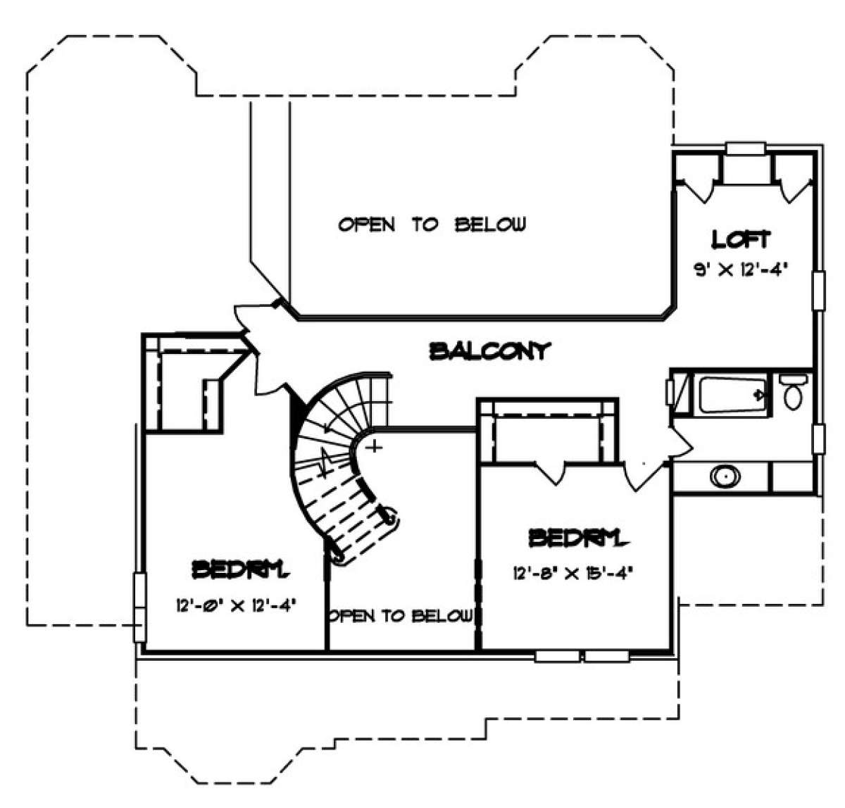 Floorplan 2 for House Plan #6819-00027