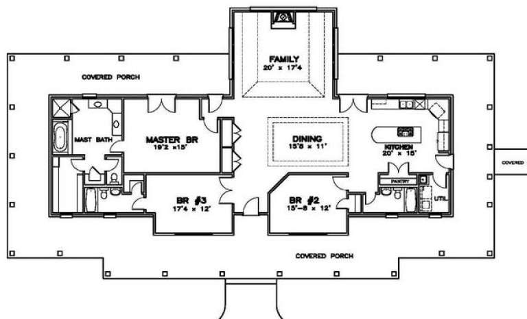 House Plan House Plan #14729 Drawing 1