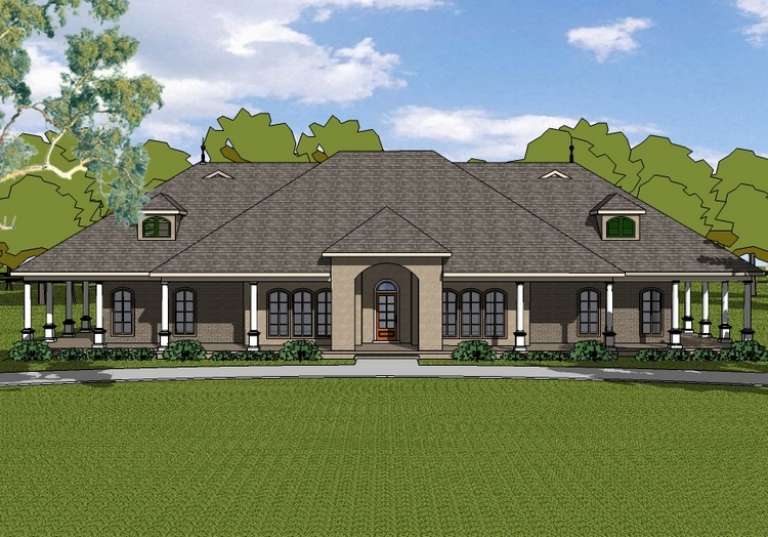 House Plan House Plan #14730 Front Elevation