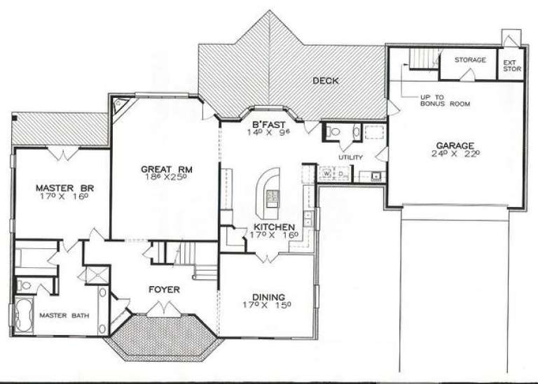 House Plan House Plan #14731 Drawing 1