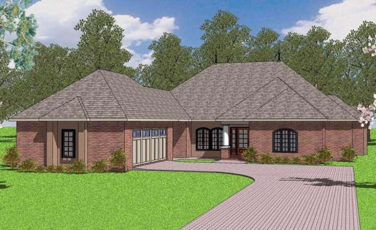 House Plan House Plan #14734 Front Elevation
