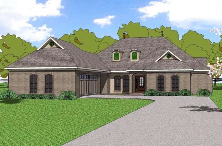 House Plan House Plan #14735 Front Elevation