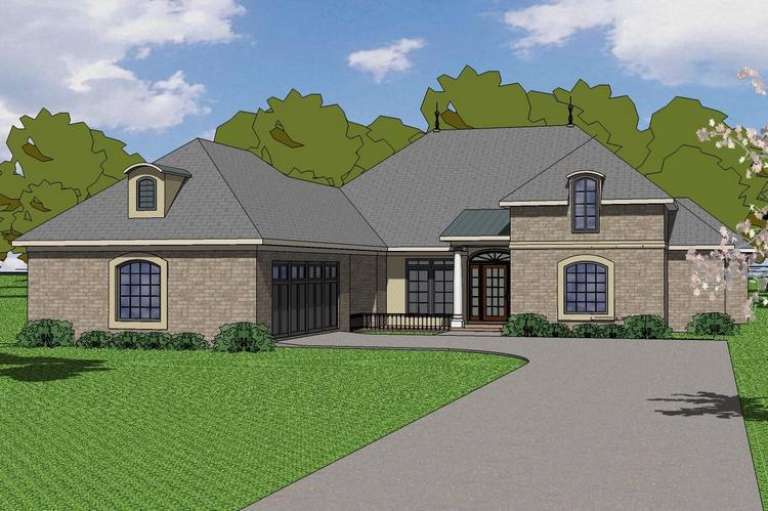 House Plan House Plan #14736 Front Elevation
