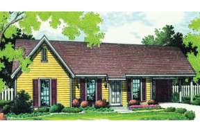 Traditional House Plan #048-00007 Elevation Photo