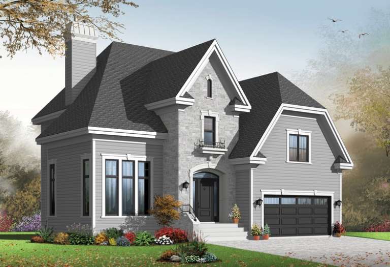 House Plan House Plan #14750 Front Elevation