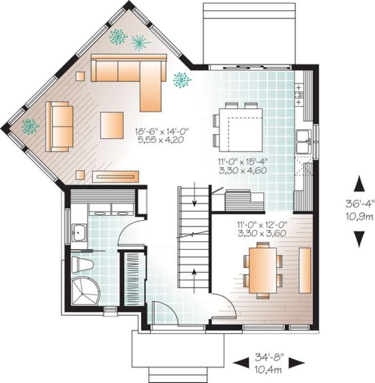 House Plan House Plan #14753 Drawing 1