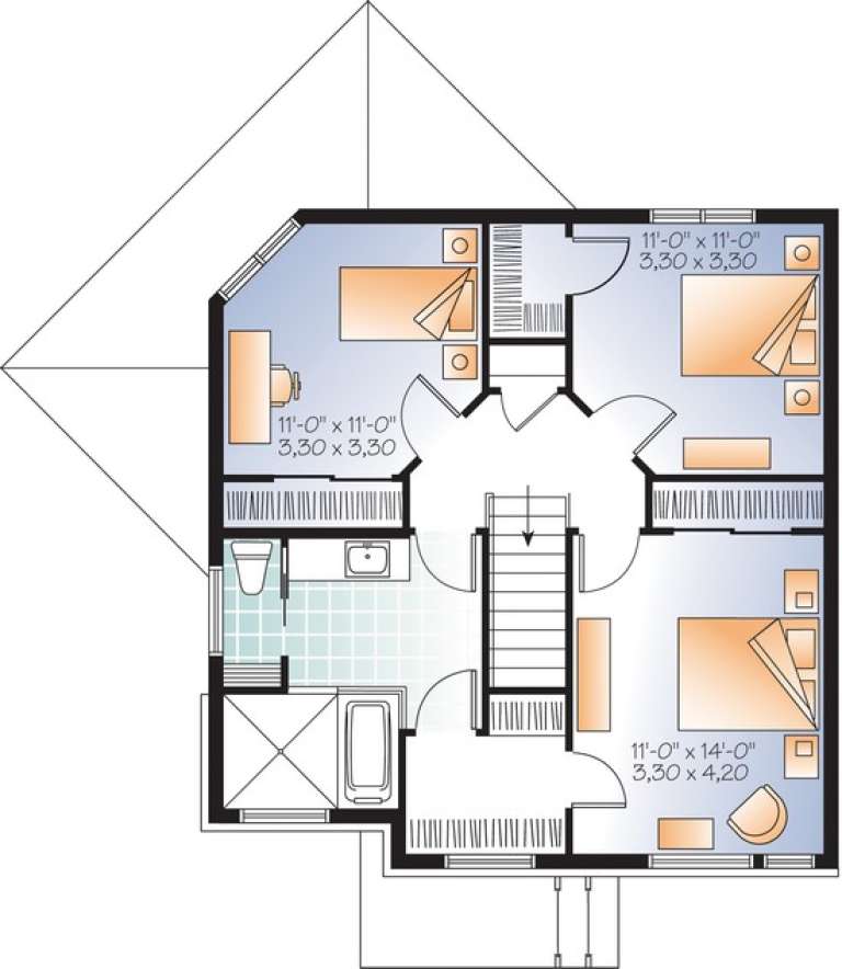 House Plan House Plan #14753 Drawing 2