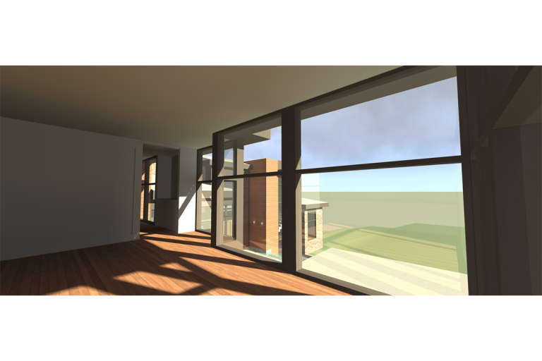 Mid Century Modern House Plan #028-00067 Additional Photo