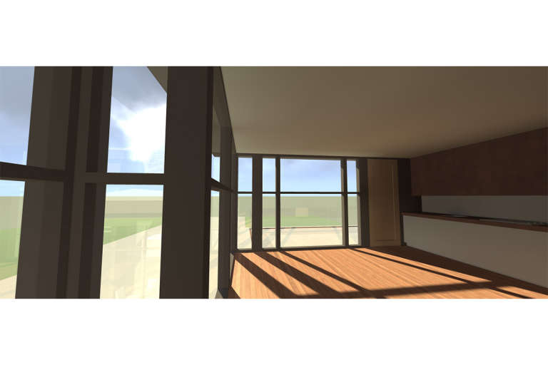 Mid Century Modern House Plan #028-00067 Additional Photo
