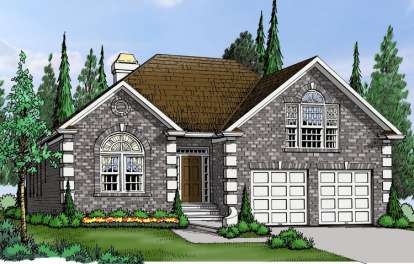 Traditional House Plan #6819-00029 Elevation Photo