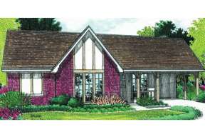 Traditional House Plan #048-00008 Elevation Photo