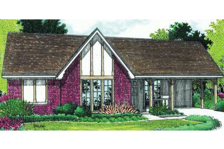 House Plan House Plan #1476 Front Elevation