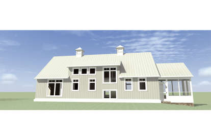 Country House Plan #028-00070 Elevation Photo