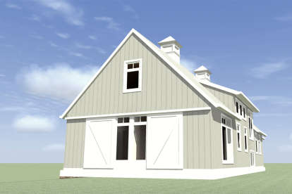 Country House Plan #028-00070 Elevation Photo