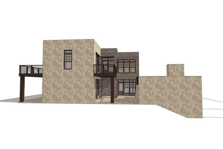 Southwest House Plan #028-00071 Additional Photo