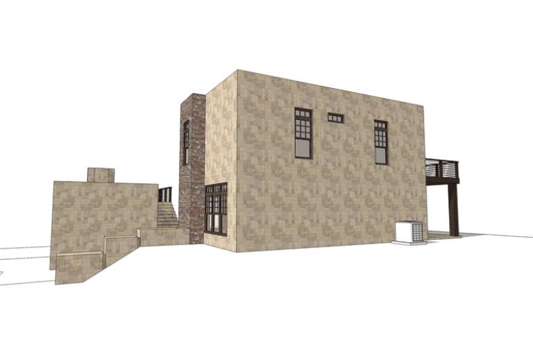 Southwest House Plan #028-00071 Additional Photo