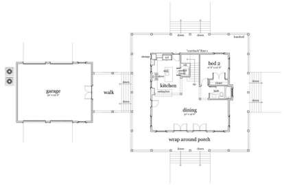 Floorplan 1 for House Plan #028-00073