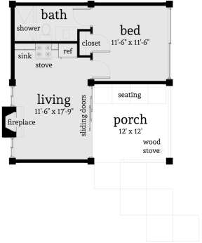 Main Floor for House Plan #028-00074