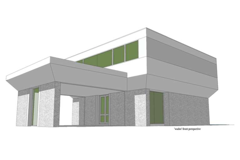 House Plan House Plan #14766 Front Elevation